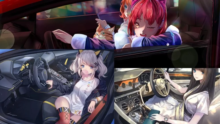 Anime Driving Gifs